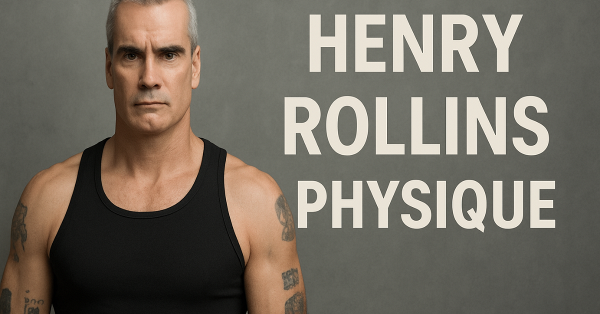 Henry Rollins Physique