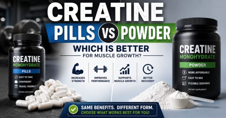 Creatine Pills vs Powder